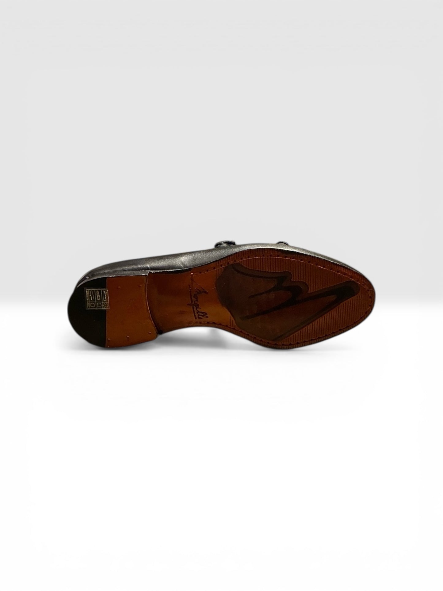 Mocassino Doppia Fibbia Borchie Mod. PORCHE 456/01 - NB