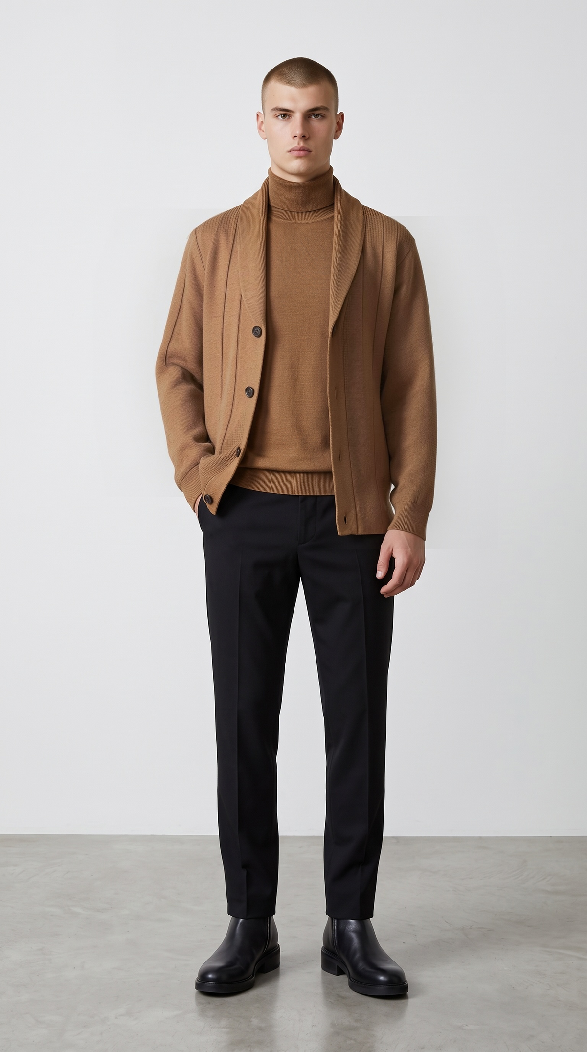 DK27-015 Cardigan Costine Merinos - IO