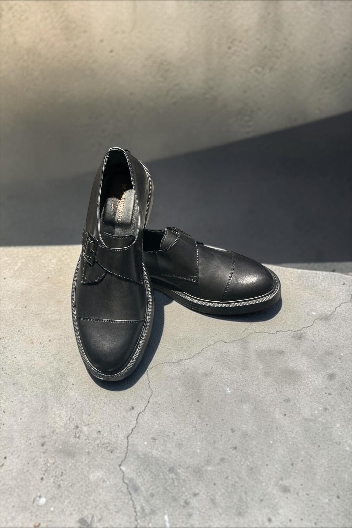 Scarpa Fibbia Vitello Mod. LEVIUS - NI