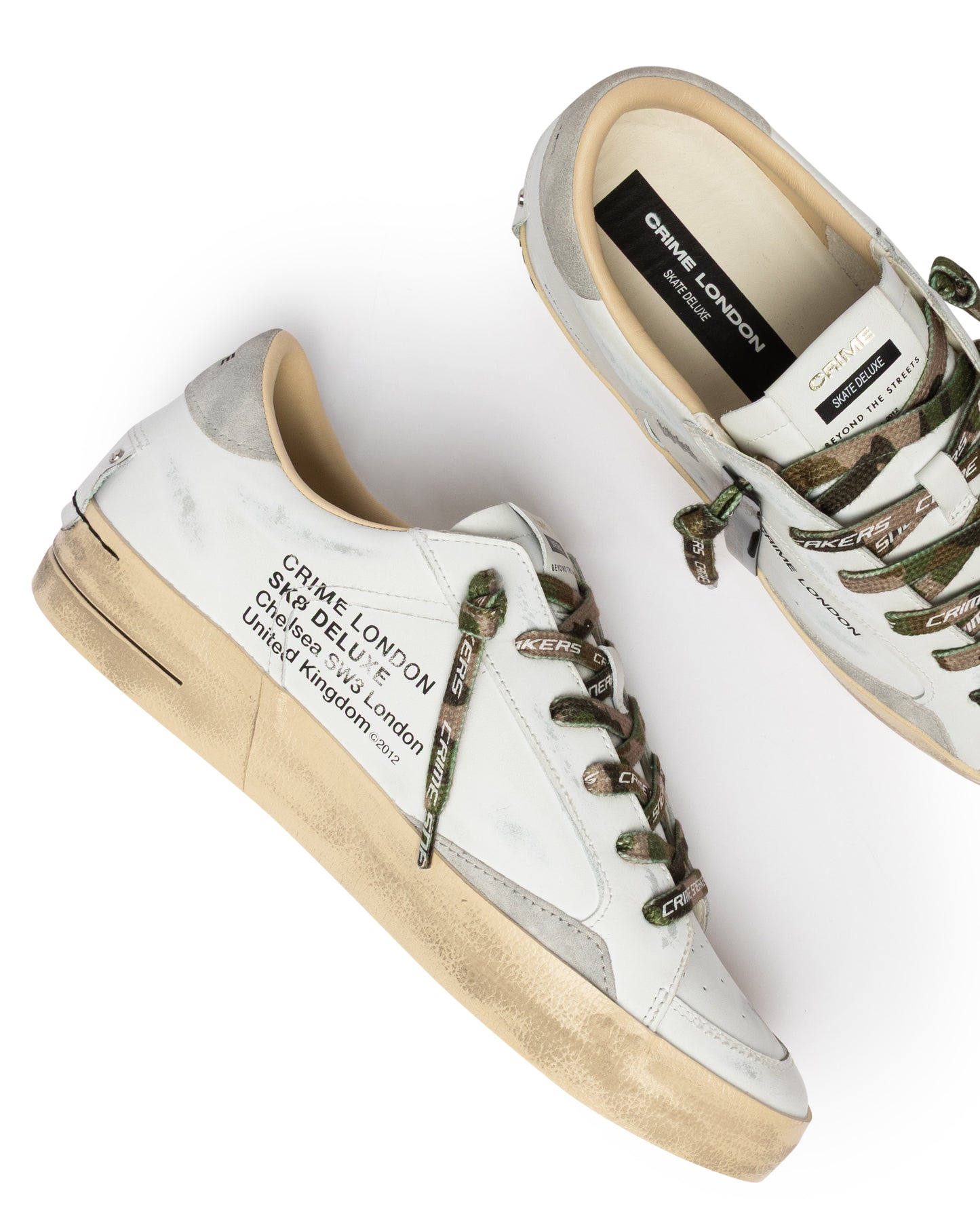 Sneaker Crime London Mod. SK8 DELUXE 19108 - IN