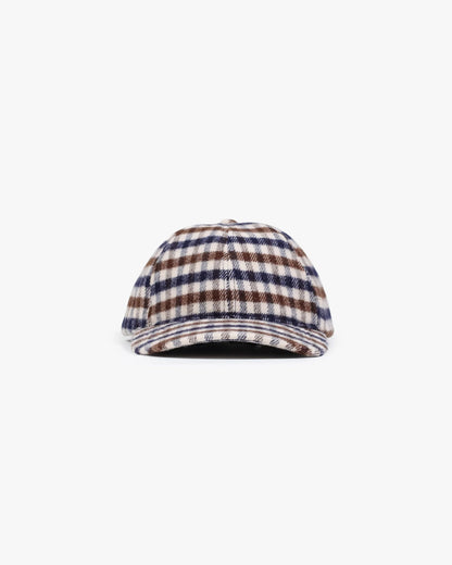 Aquascutum Club Check Baseball Cap - MM