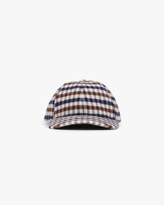 Aquascutum Club Check Baseball Cap - MM