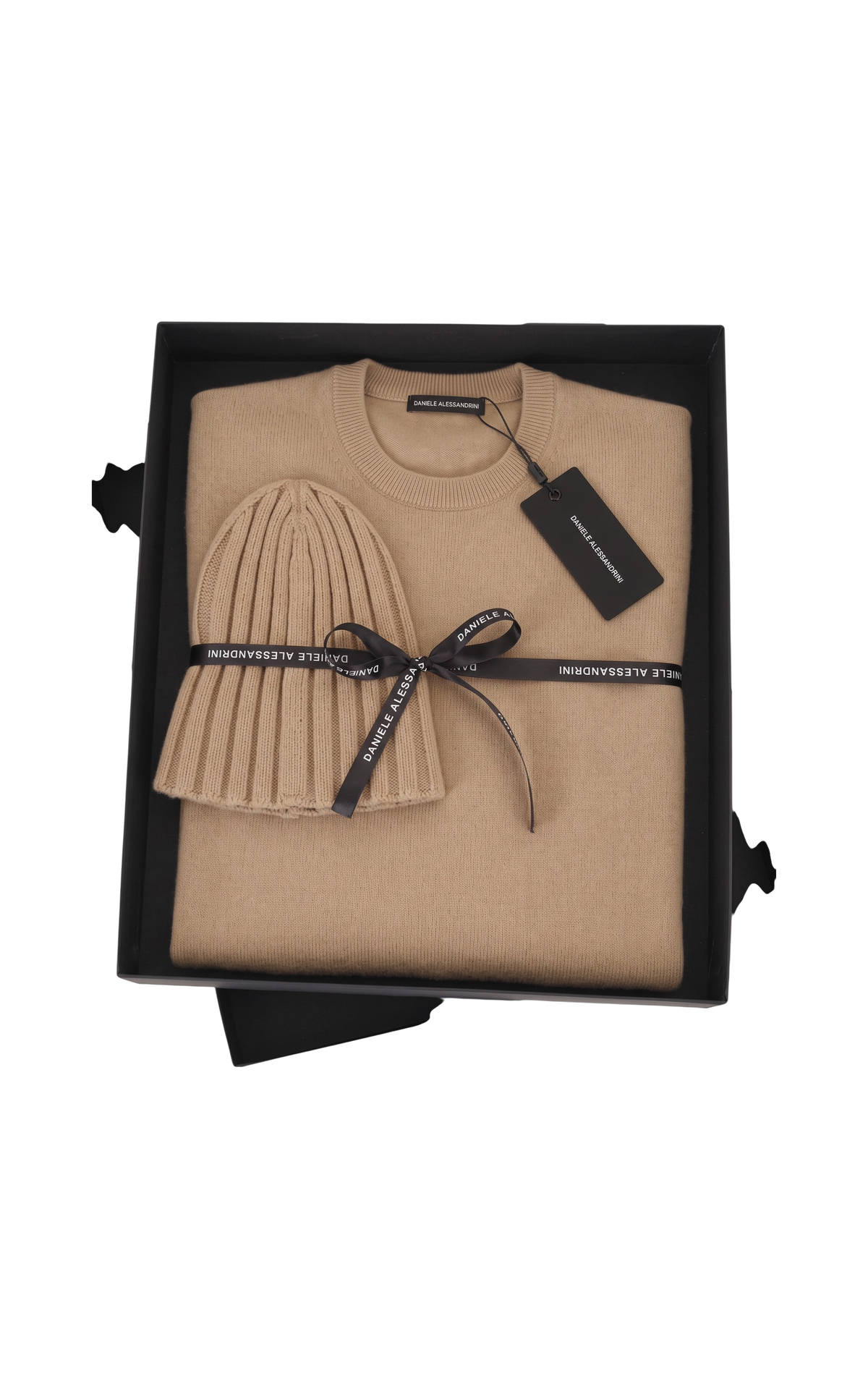 DA127M051 Box Pullover + Cappello Cachemire - LAA