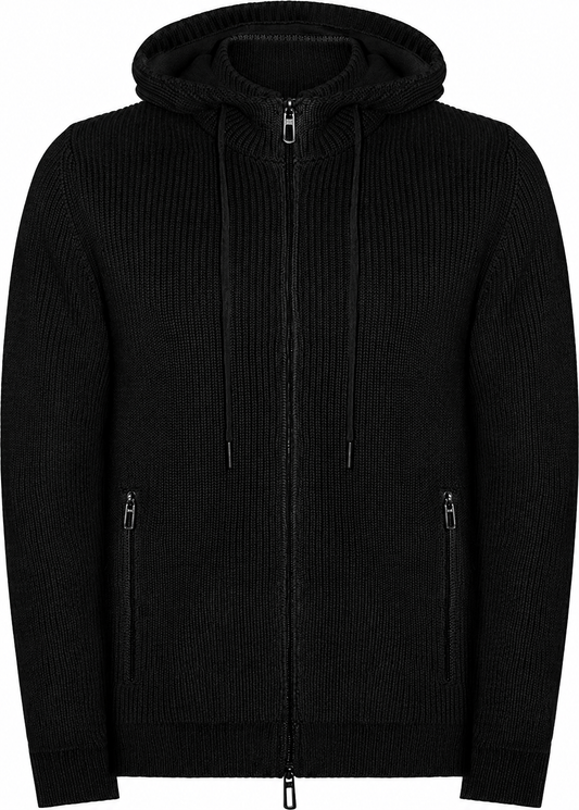 DK27-937 Cappuccio Zip Maglia Inglese - RR