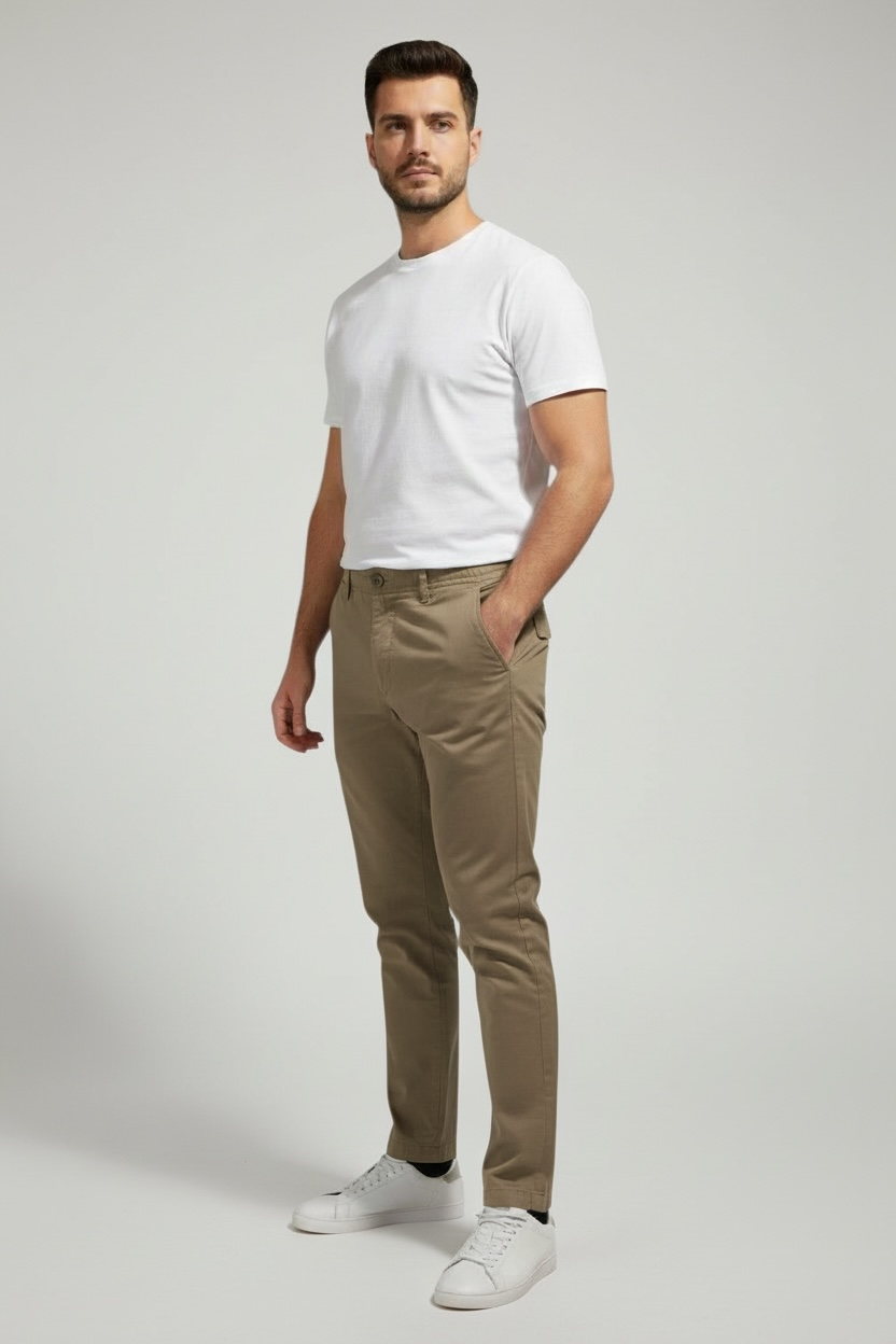 Pantalone Teleria Zed Mod. ROBIN FIT ZIP - EB