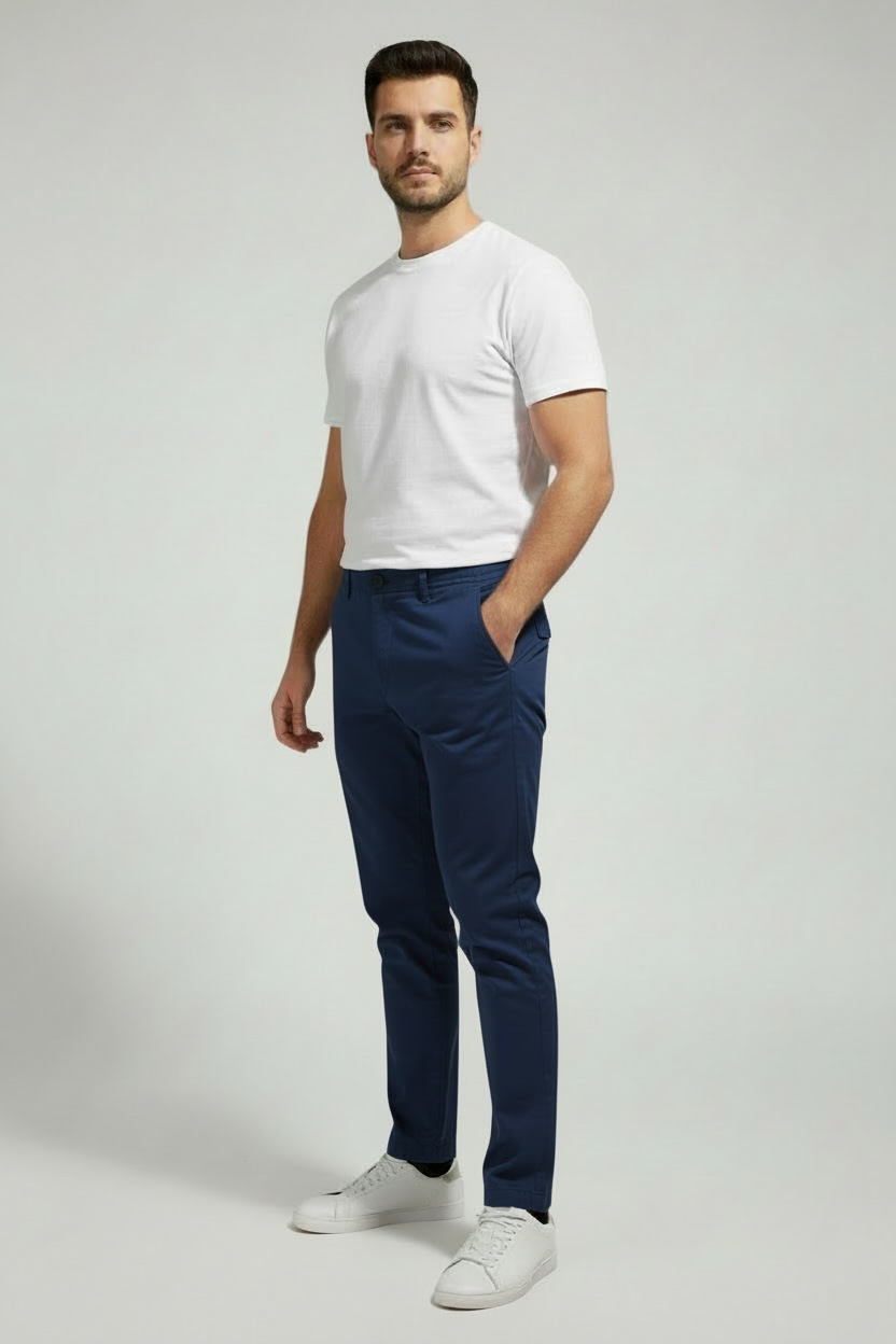 Pantalone Teleria Zed Mod. ROBIN FIT ZIP - EB