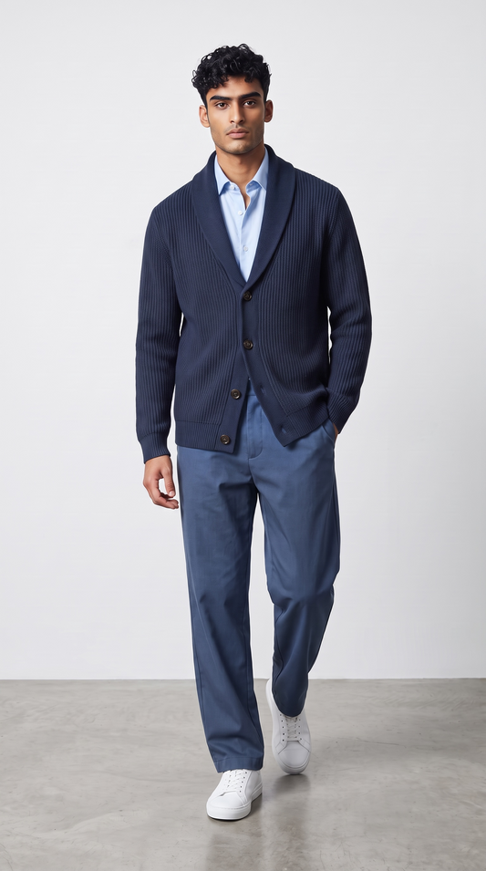 DK27-027 Cardigan Sciallato F.7 - LLO