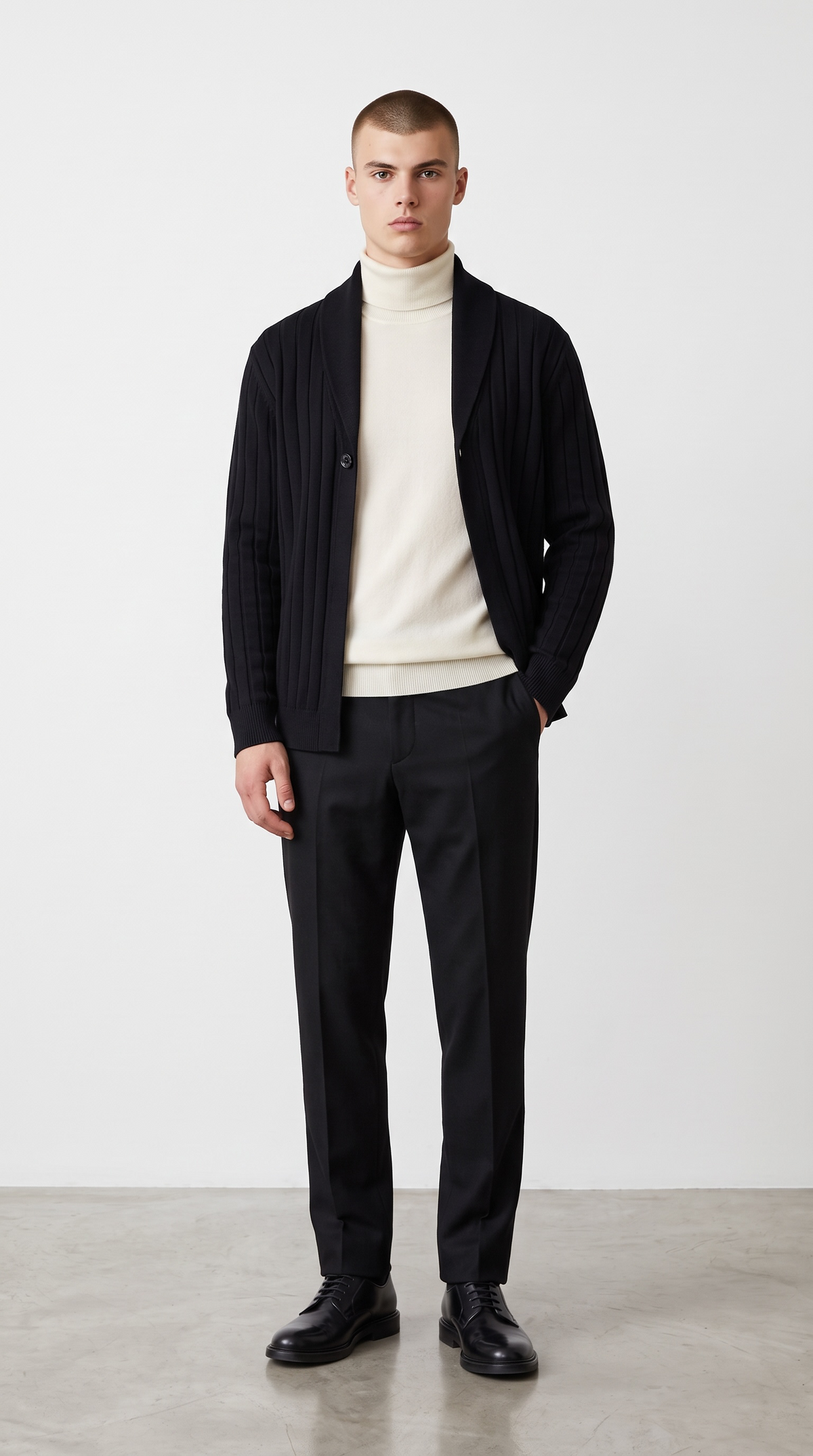 DK27-015 Cardigan Costine Merinos - IO
