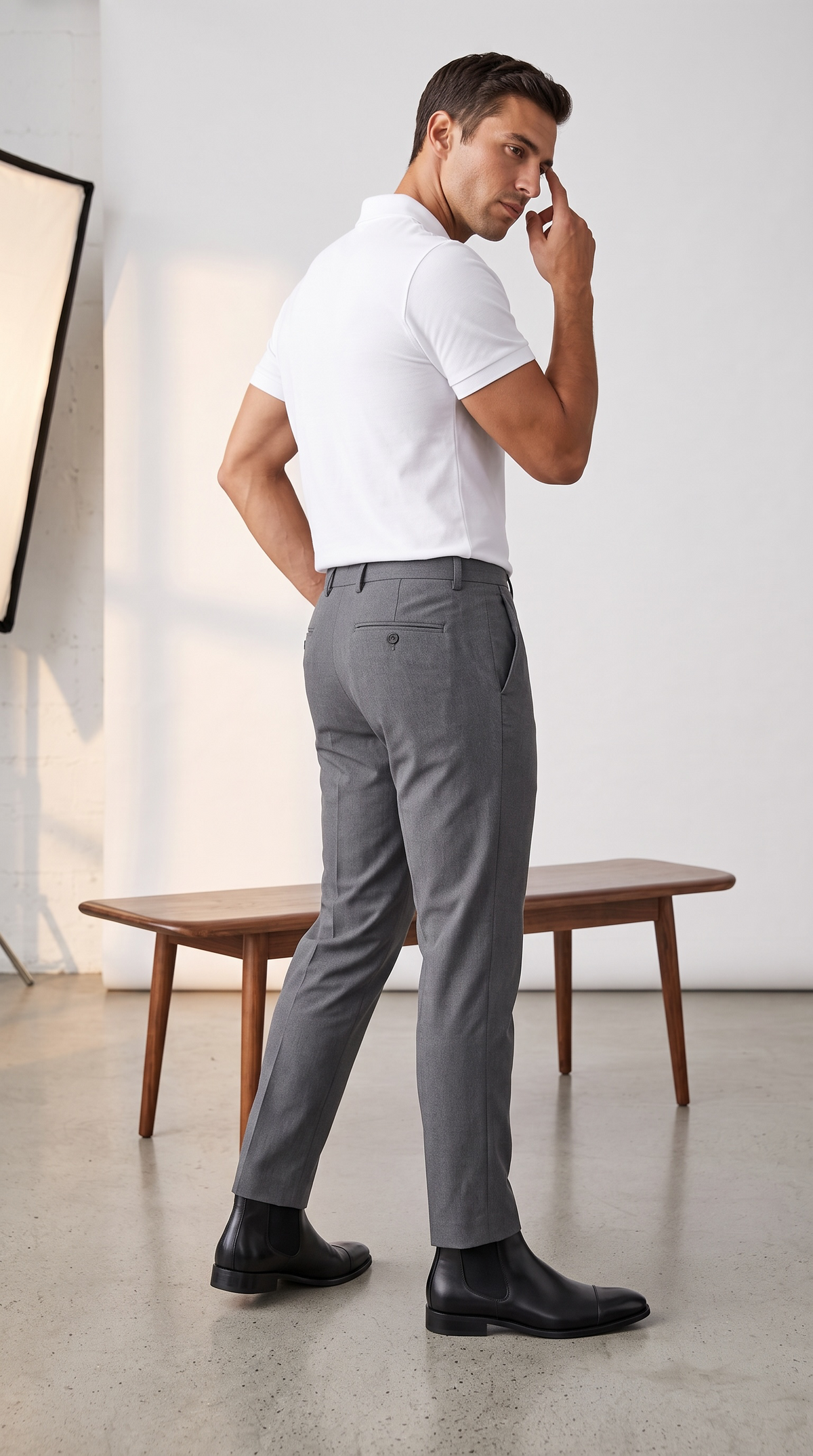Pantalone sartoriale in Flanella D/7 - LLN