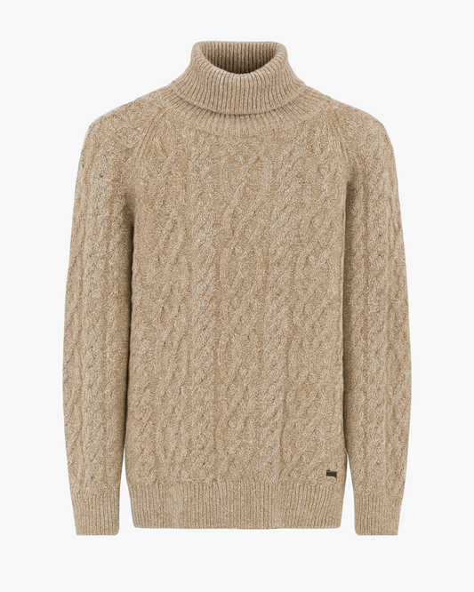 Maglione Dolcevita Mulinè Brooksfield - NR