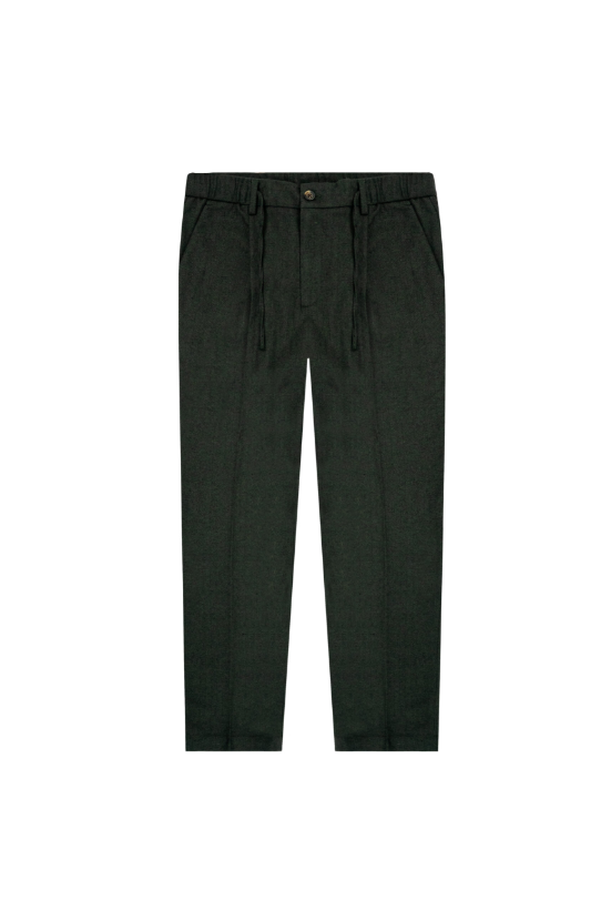 W32PA PA1651 Pantalone Herringbone coulisse - BT