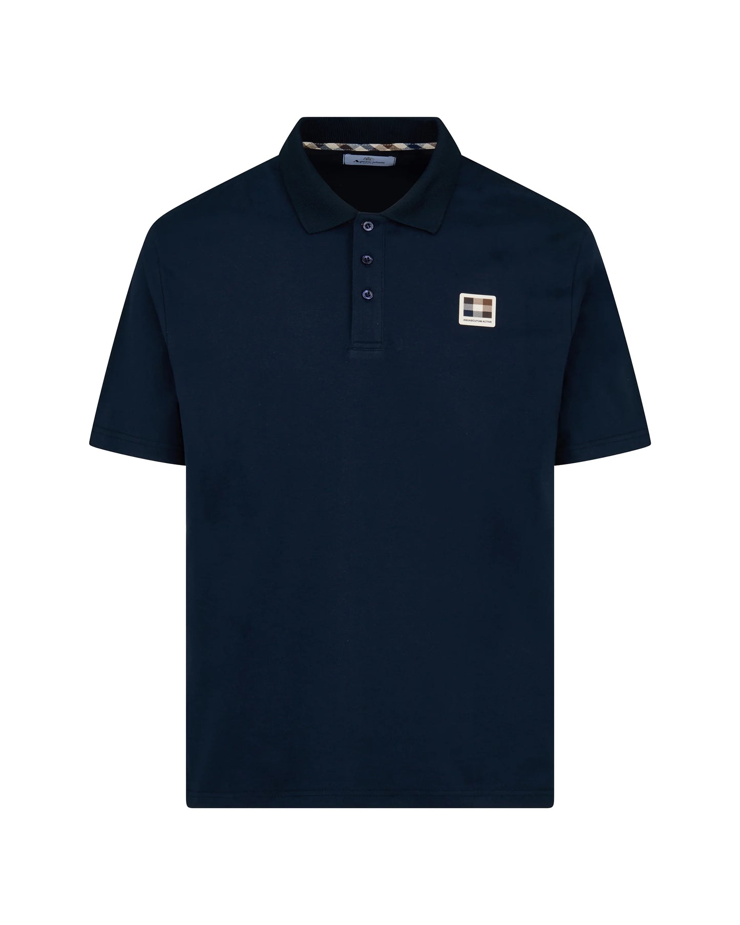 Stretch Piquet Badge Polo Aquascutum - BM