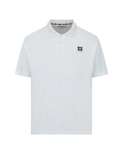 Stretch Piquet Badge Polo Aquascutum - BM