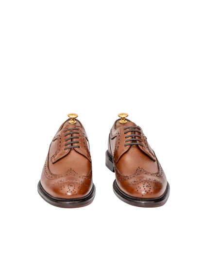 Scarpa Derby 271/01 Merini Cuoio Coda Rondine - IB