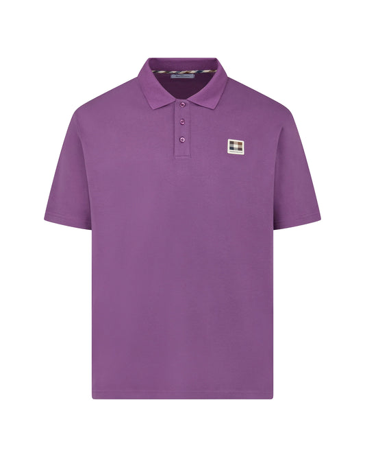 Stretch Piquet Badge Polo - BM